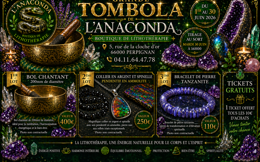Tombola du printemps 2026